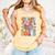 Just A Girl Who Loves Books Reading Cute Bookworm Girls Kids Comfort Colors Tank Top Grey
