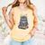 Just A Girl Who Loves Cats & Books Bookish Women Comfort Colors Tank Top Grey
