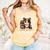 Kawaii Feline Book Reading Read Books Pet My Calico Cat Men Women Comfort Colors Tank Top Grey