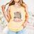 Mama Book First Chapter Birthday Family Matching Party Comfort Colors Tank Top Grey