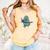 Manatee Reading Book Bookworm Manatees Ocean Animal Lover Comfort Colors Tank Top Grey