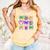 Mardi Gras Teacher Coquette Bow Pencil Apple Book Women Girl Comfort Colors Tank Top Grey Mardi Gras Teacher Coquette Bow Pencil Apple Book Women Girl Comfort Colors Tank Top Grey