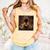 Melanin Afro Women Educated Reading Book History Comfort Colors Tank Top Grey