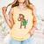 Monkey With a Book Comfort Colors Tank Top Grey