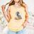 Night Owl Book Club Crescent Moon Late Night Reading Comfort Colors Tank Top Grey