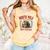 North Pole Book Club Hot Cocoa Bookworm Christmas Xmas Comfort Colors Tank Top Grey