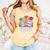 Nothing Beats Reading Rock Paper Scissors Books Lover Comfort Colors Tank Top Grey