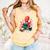 Octopus Reading Books Tea Coffee Comfort Colors Tank Top Grey