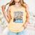 Orange Cat Reading Book 67 Six Seven Meme Comfort Colors Tank Top Grey