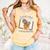 Quiet Girl Loud Imagination Book Lover Bookworm Reader Comfort Colors Tank Top Grey