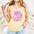 Quietly Thriving In Fictional Realms Book Lovers Comfort Colors Tank Top Grey