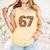 Reading 67 Six Seven Meme Teacher Book Lover Bookshelf Comfort Colors Tank Top Grey