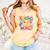 Reading Colors Our World Books Lover Comfort Colors Tank Top Grey
