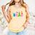 Reading Dinosaur T Rex Dino Book Lover Comfort Colors Tank Top Grey