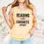 Reading Is My Favorite Sport Book Lover Quote Comfort Colors Tank Top Grey