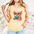 Readsolotl Kawaii Axolotl Reading Book Lover Comfort Colors Tank Top Grey