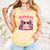 Readsolotl Pink Kawaii Axolotl Book Lover Reading Comfort Colors Tank Top Grey