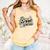 Retro Book Worm Reading For Book Lovers Comfort Colors Tank Top Grey