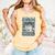Retro Tired Moms Book Club Bookish Booktrovert Mother's Day Comfort Colors Tank Top Grey