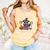 Salem Witch Book Club Bookish Halloween Raccoon Witchcraft Comfort Colors Tank Top Grey