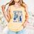 Sarcastic Anti Social Book Club Cat Skull Book Lover Comfort Colors Tank Top Grey