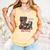 He Sees What You'Ve Been Reading Santa Christmas Bookish Comfort Colors Tank Top Grey