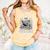 Skeleton Reading Book Anxious Stressed True Crime Obsessed Comfort Colors Tank Top Grey
