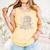 Skull Books Flowers Goth Reader Grunge Dark Alt Aesthetic Comfort Colors Tank Top Grey