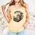 Sloth Reading a Book Lazy Sloth Bookworm Comfort Colors Tank Top Grey