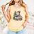 Snowman Reading Book Lovers Christmas Librarian Bookworm Comfort Colors Tank Top Grey