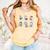 Snowman Reading Book Santa Christmas Bookish Teacher Comfort Colors Tank Top Grey