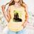 Star Wars The Book Of Boba Fett Neon Boba Fett Lives Poster Comfort Colors Tank Top Grey