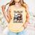 Teacher Bookworm Book Lover Panda Reading Book Librarian Tee Comfort Colors Tank Top Grey