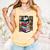 Teacher Librarian Kawaii Penguin Book Lover Penguin Comfort Colors Tank Top Grey