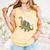 Teachersaurus Dinosaur Teachers Dino Reading Book Librarian Comfort Colors Tank Top Grey