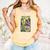 Teenage Mutant Ninja Turtles Retro Neon Comic Book Panels Comfort Colors Tank Top Grey