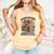 History Month Teacher Reading Book Lover Floral Stack Premium Tri-Blend Comfort Colors Tank Top Grey