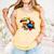 Toucan Reading Book Comfort Colors Tank Top Grey