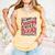 All I Want For Christmas Is More Books Teacher Xmas Holiday Comfort Colors Tank Top Grey