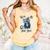 We'Re All Mad Here Cheshire Cat Alice Wonderland Book Kids Comfort Colors Tank Top Grey