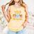Wild About Reading Cute Animal Book Lover Kids Comfort Colors Tank Top Grey