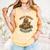 Wild About Reading Sloth Coffee Teacher Book Lover Comfort Colors Tank Top Grey