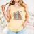Wildflower Floral Book Just One More Chapter Comfort Colors Tank Top Grey