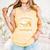 Woman Survives On Books Yarn Knitting Crochet Premium Tri-Blend Comfort Colors Tank Top Grey