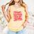 Women's Forget Flowers Buy Me Books Valentine Book Lover Comfort Colors Tank Top Grey