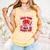 Women's Read Your Heart Out Groovy Bookish Valentine Day Women Girls Comfort Colors Tank Top Grey