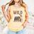 Zoo Animals Wild About Reading Books Reader Lover Librarian Comfort Colors Tank Top Grey
