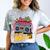 1980s 80s Reunion Nostalgia Memories Music School Grew Up Premium Tri-Blend Comfort Color Blast T-Shirt Smoke