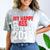 2018 Senior Graduation My Happy Class Shirt Comfort Color Blast T-Shirt Smoke