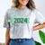 2024 Senior Class Graduation Shirt Graduate Comfort Color Blast T-Shirt Smoke